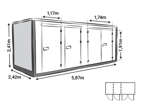 Universal Storage Container Model 4